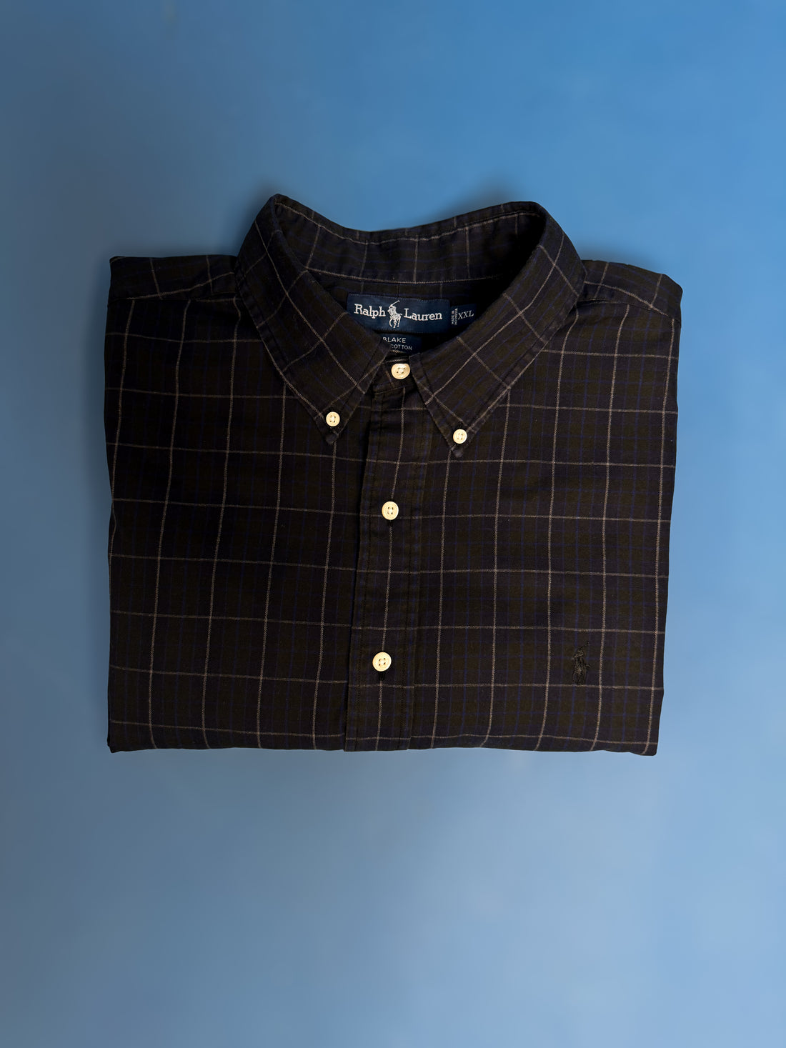 Ralph Lauren Darkgreen Checkered Blake Shirt