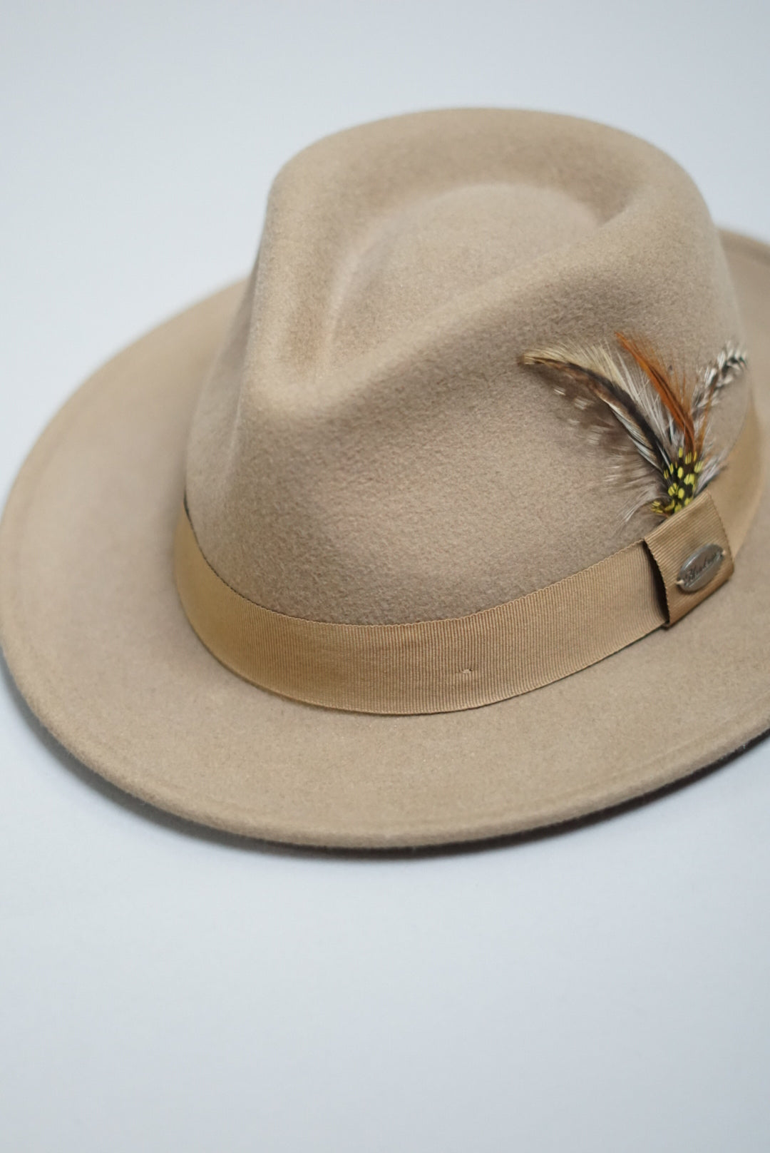 Headzone Wool Cremebrown Fedora Hat