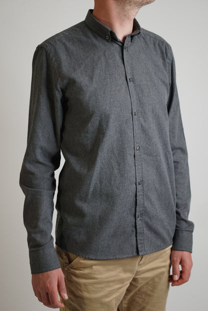 Les Deux Darkgrey Oxford Shirt