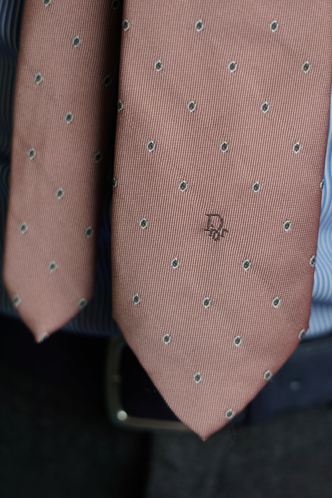 Christian Dior Pink Tie