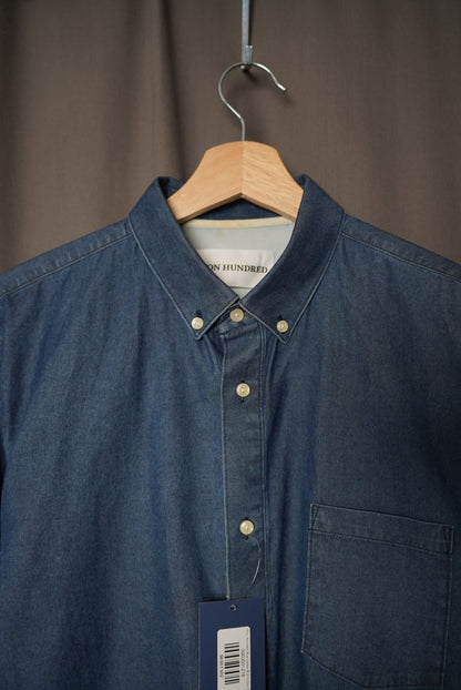 Won Hundred Blue Lester B 2 Cotton Denim Shirt