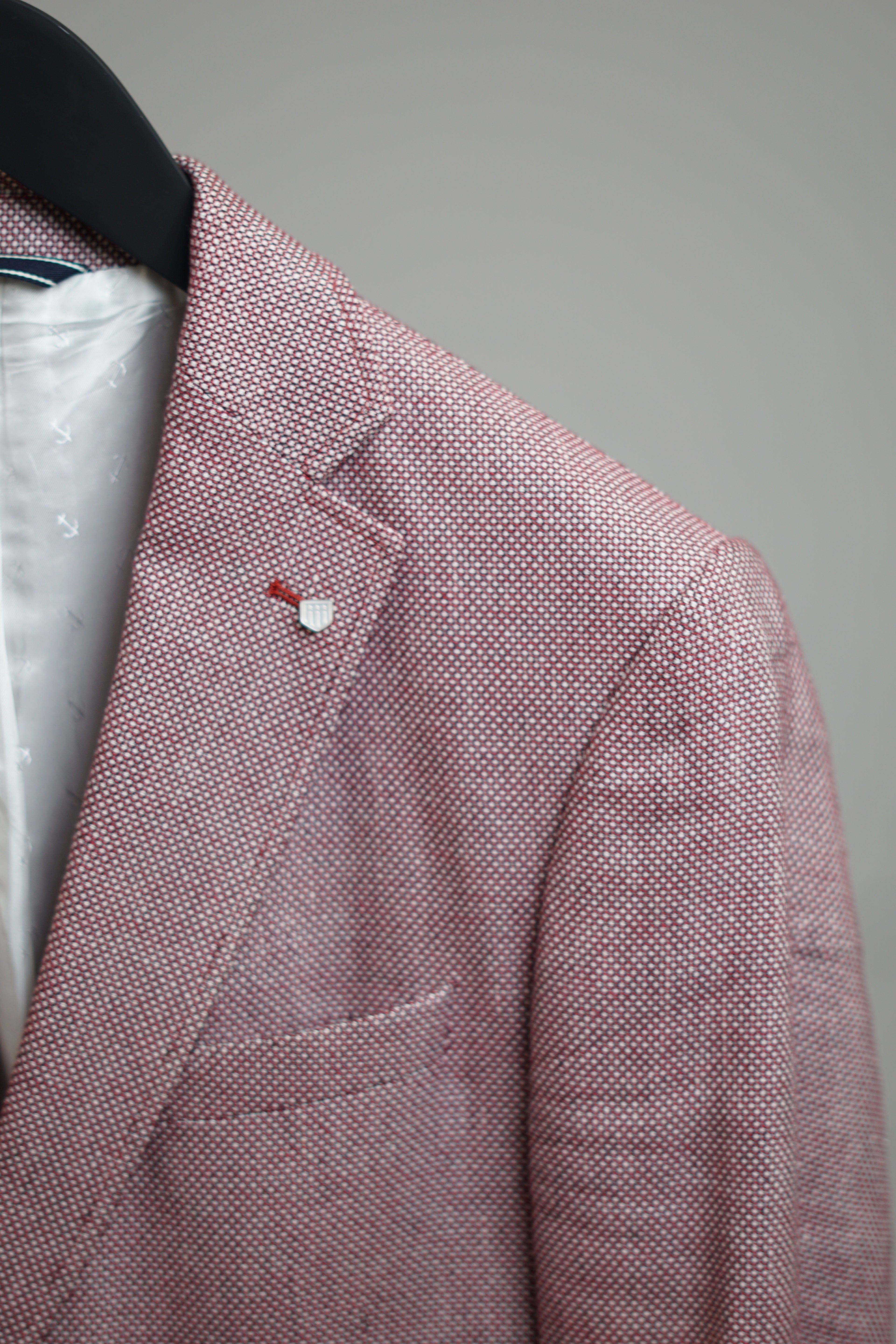 Gant Red Tailored Fit Blazer