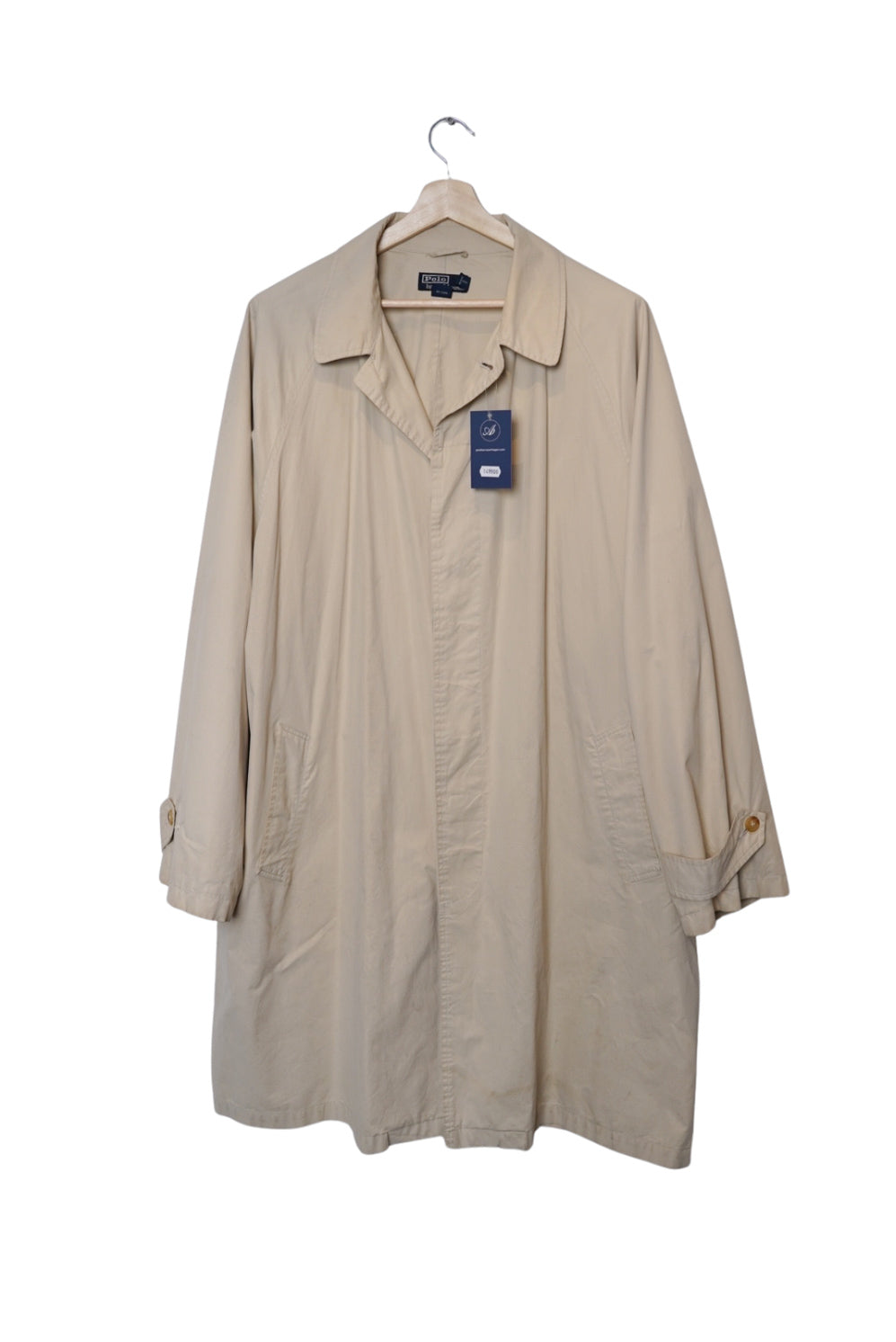 Ralph Lauren Beige Cotton Trenchcoat