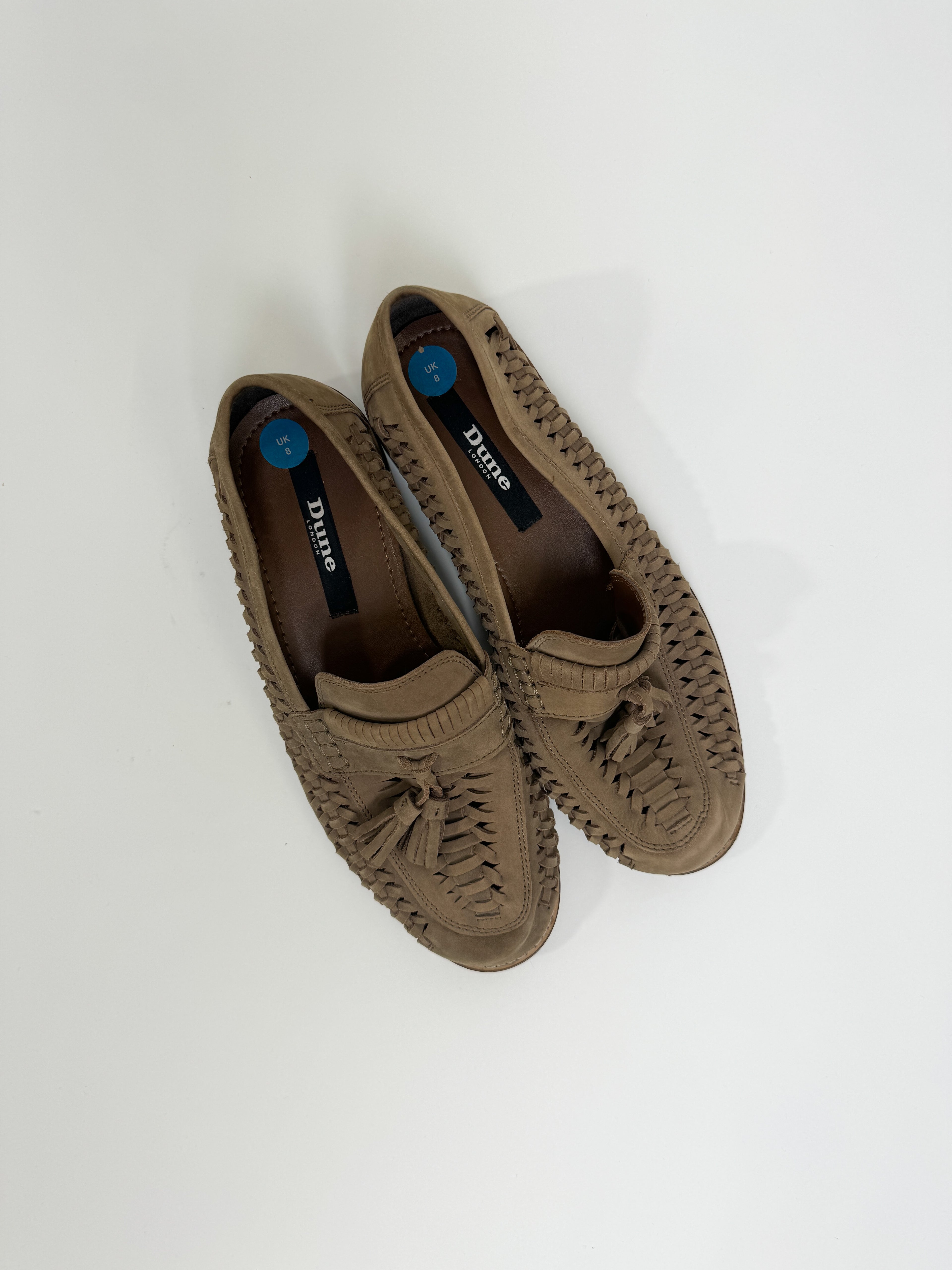 Dune London Broadhaven Woven Tassel Loafers