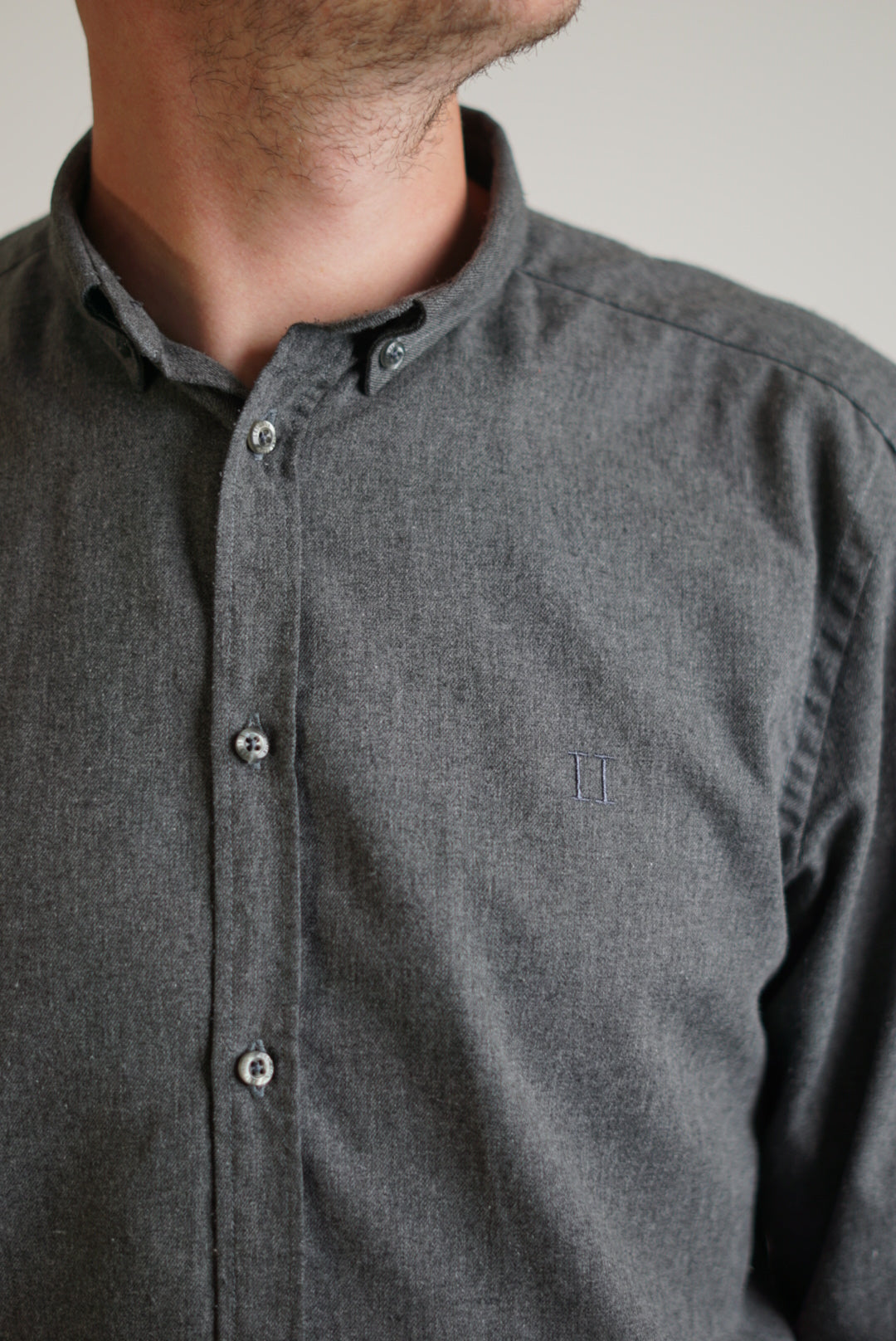 Les Deux Darkgrey Oxford Shirt