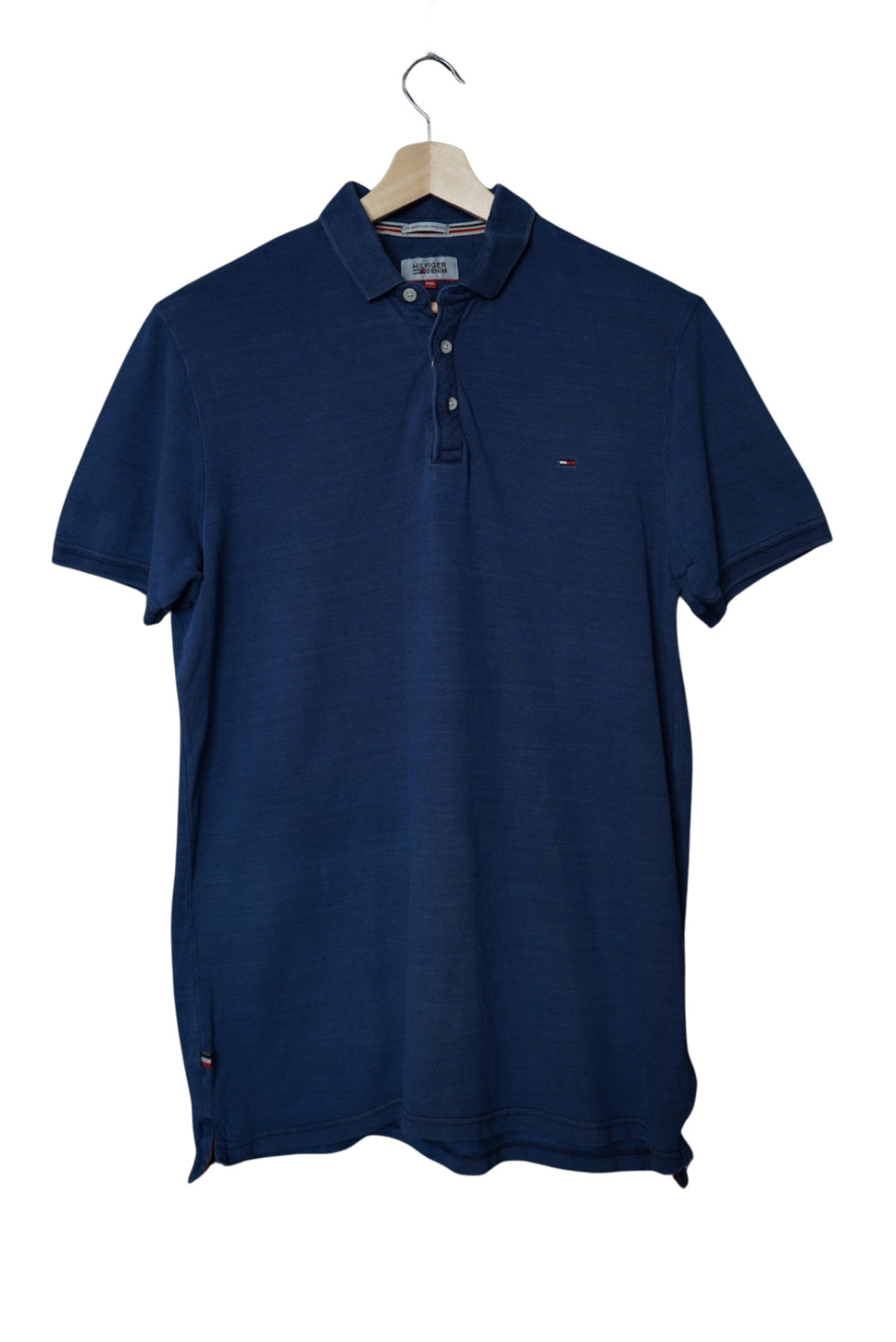 Tommy Hilfiger Denim Blue American Original Cotton Polo Shirt