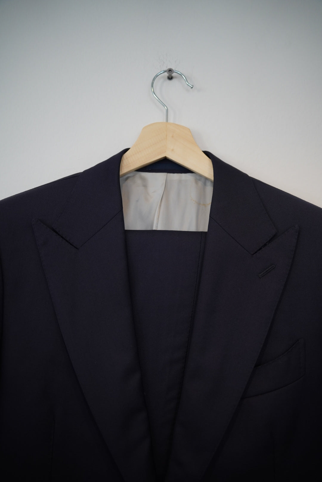 Suitsupply – La Spalla – Baumwollanzug, Marineblau