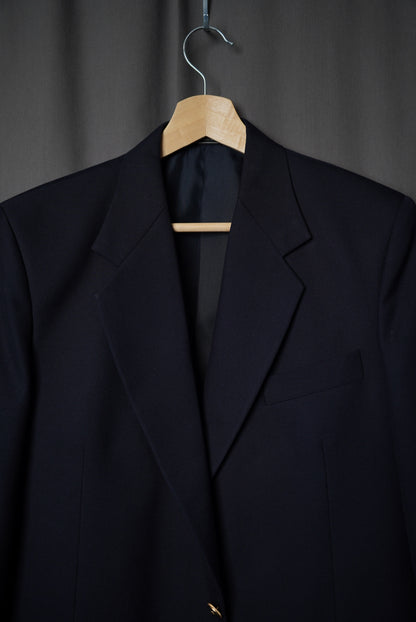 Vintage Navy Gold Button Blazer