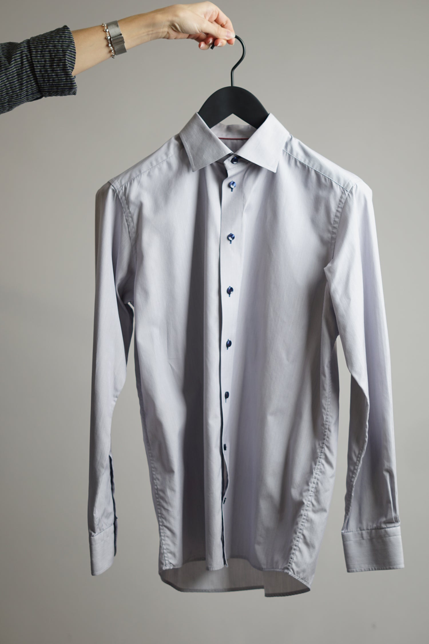 Eton Narrow Striped Contemporary Shirt