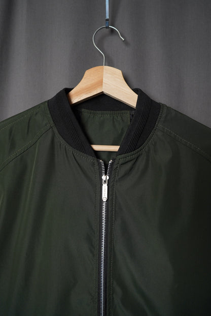 Vogue FS Darkgreen Vintage Bomber Jacket