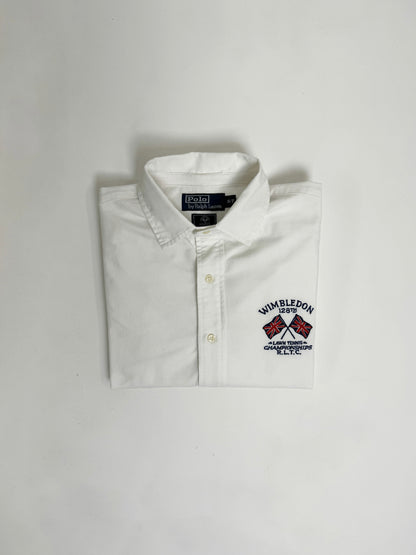 Ralph Lauren White 128th Wimbledon Shirt