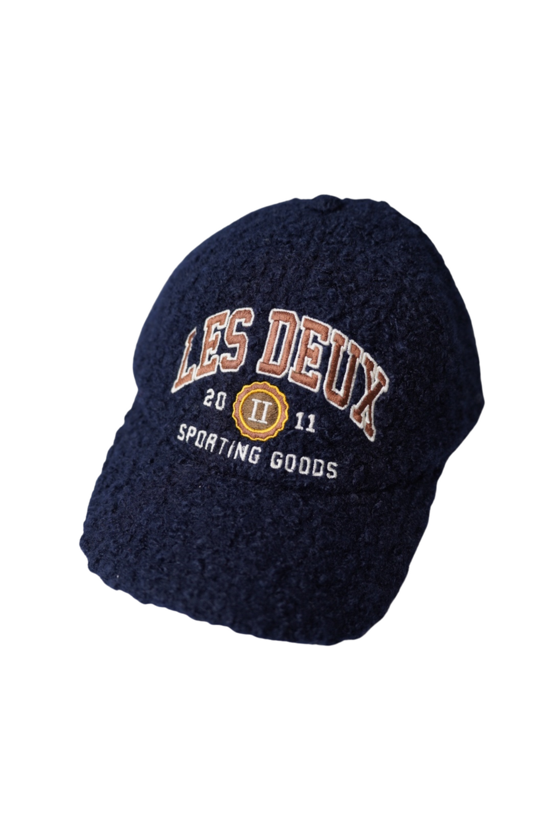 Les Deux Navy Aaron Bouclé Dad Cap