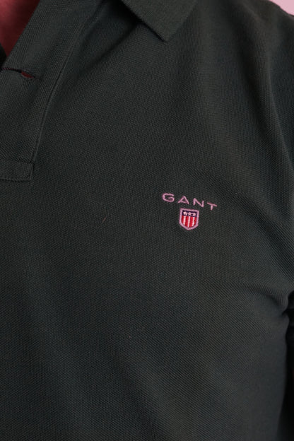 Gant Green Cotton Polo Shirt