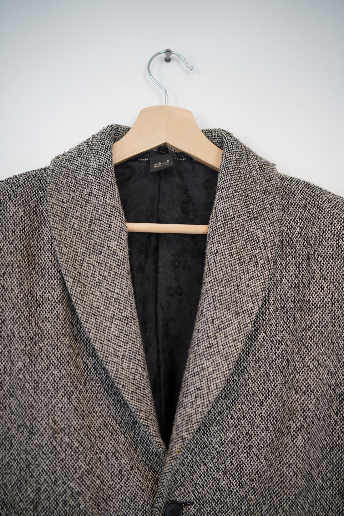 Sand Copenhagen Gray and Black Melange Coat