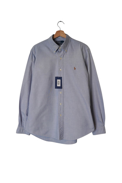 Polo Ralph Lauren Lighrblue Custom Fit Cotton Oxford Shirt