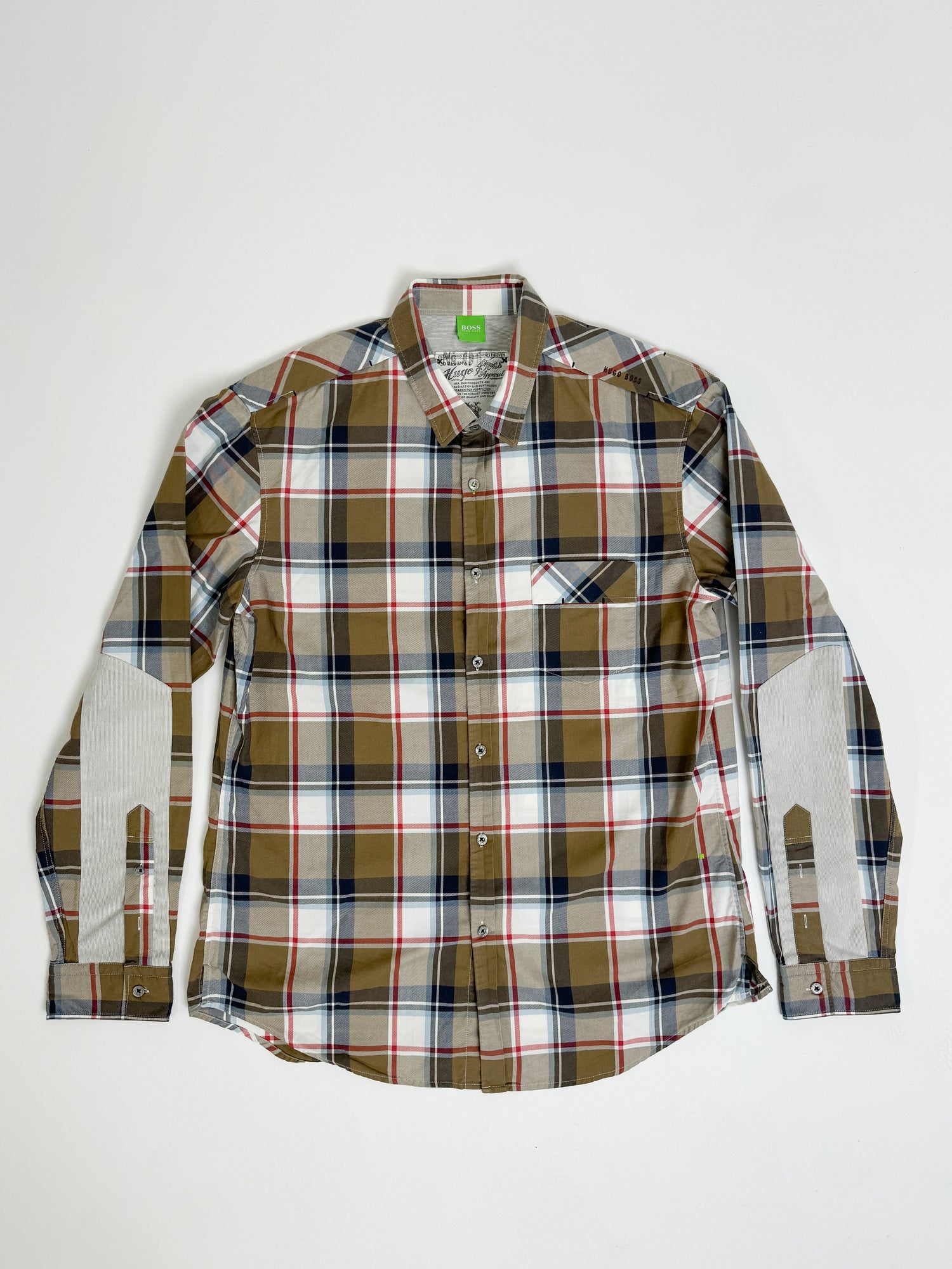 Hugo Boss Apparel Checkered Shirt