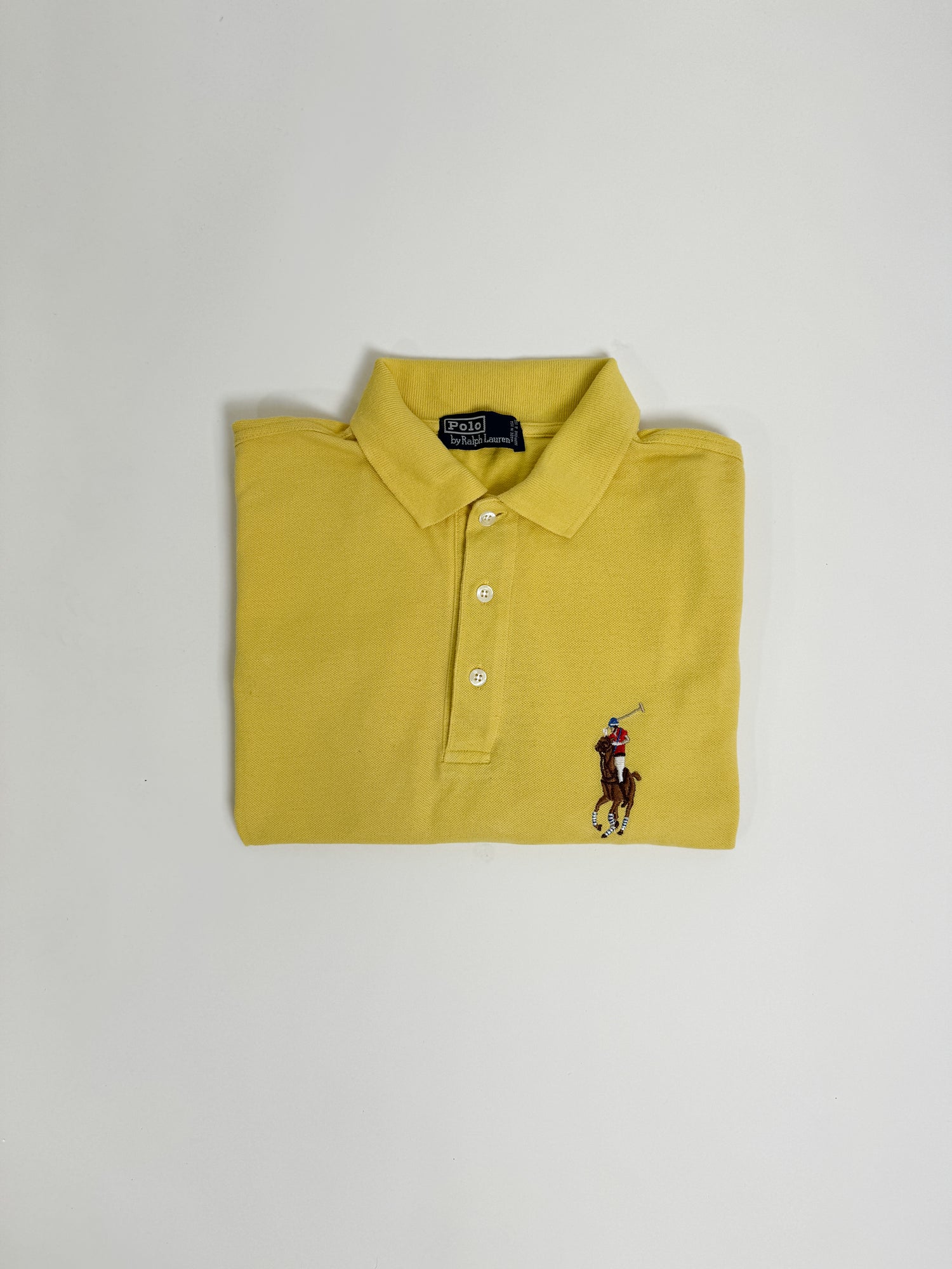 Polo Ralph Lauren Yellow Crest Polo Shirt