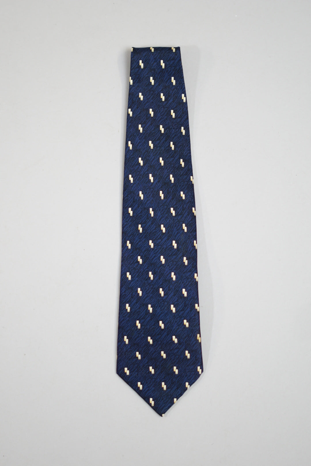 Valentino Blue Dotted Slik Tie