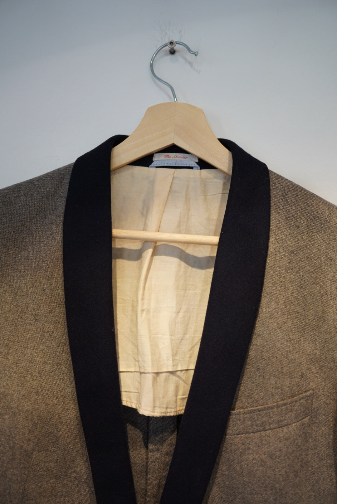 Gant Gray Vintage Rugger Gold Button Limited Edition Smoking Jacket