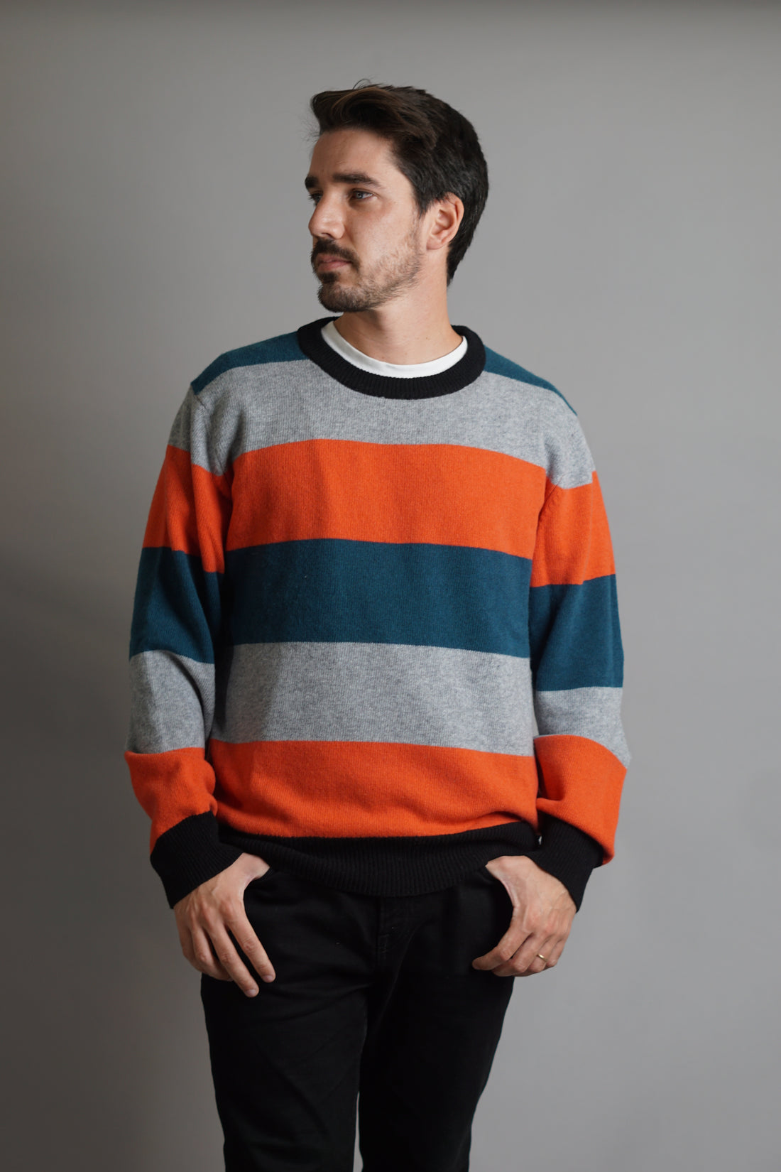 Mads Nørgaard Multicolour Knit O-Neck