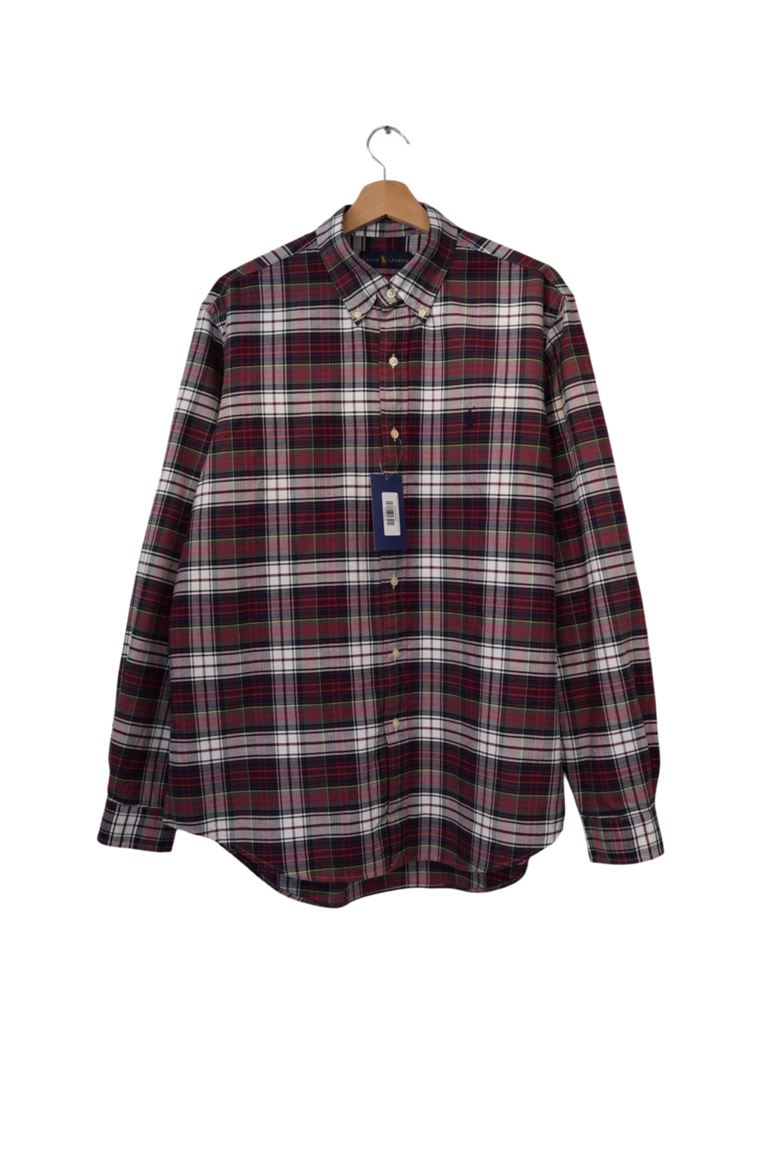 Ralph Lauren Red, Green and Blue Checkered Cotton Shirt