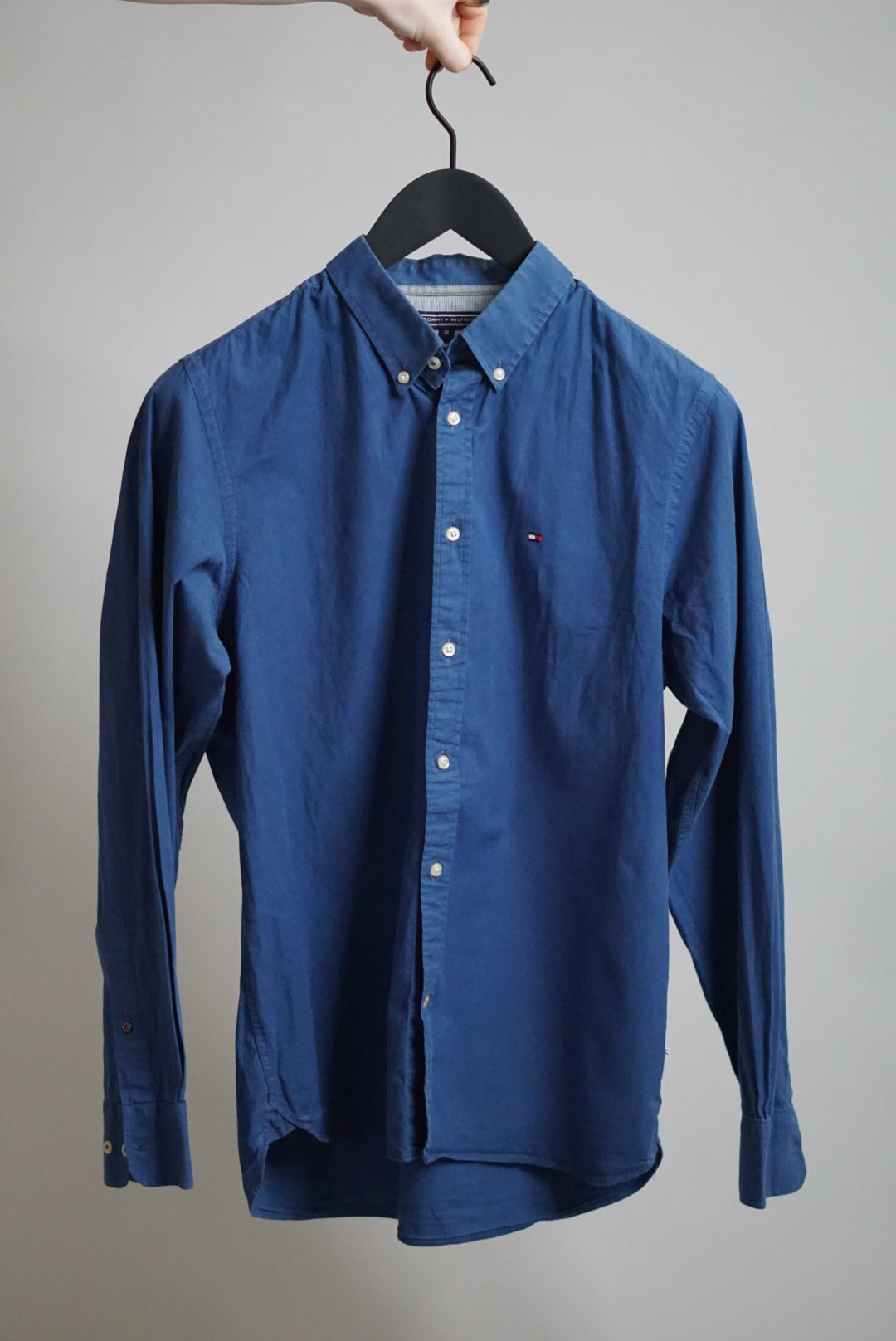 Tommy Hilfiger Navy Stretch Fit Shirt