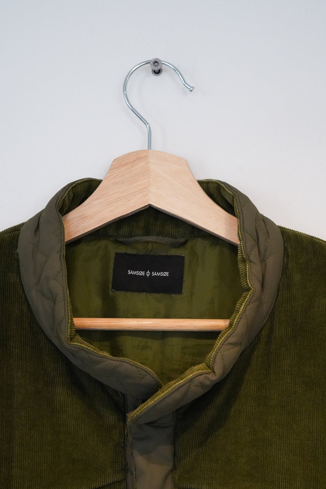 Samsøe Samsøe Green Press Stud Vest
