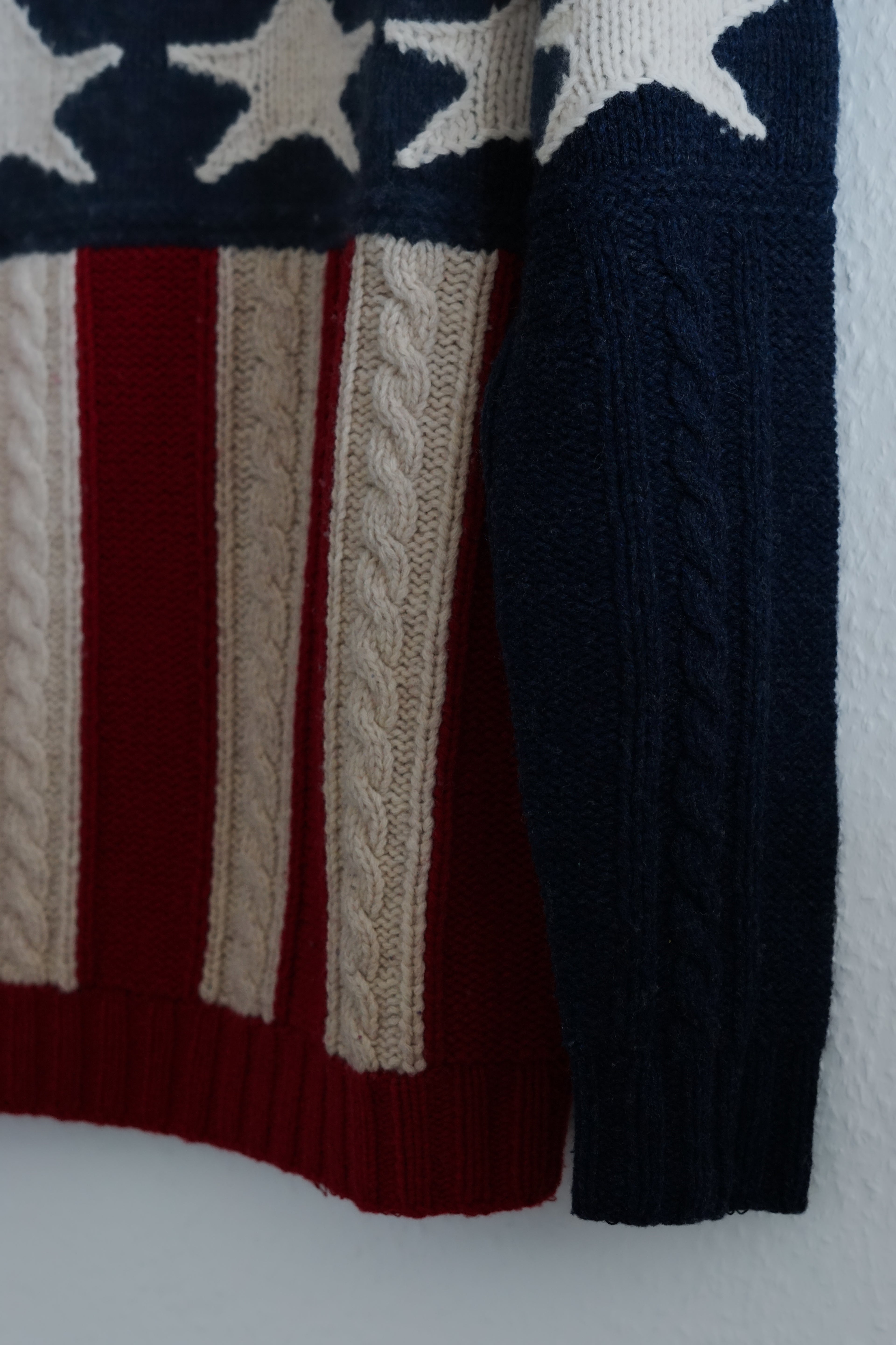 Gant Navy Stars and Stripes Knit Shirt