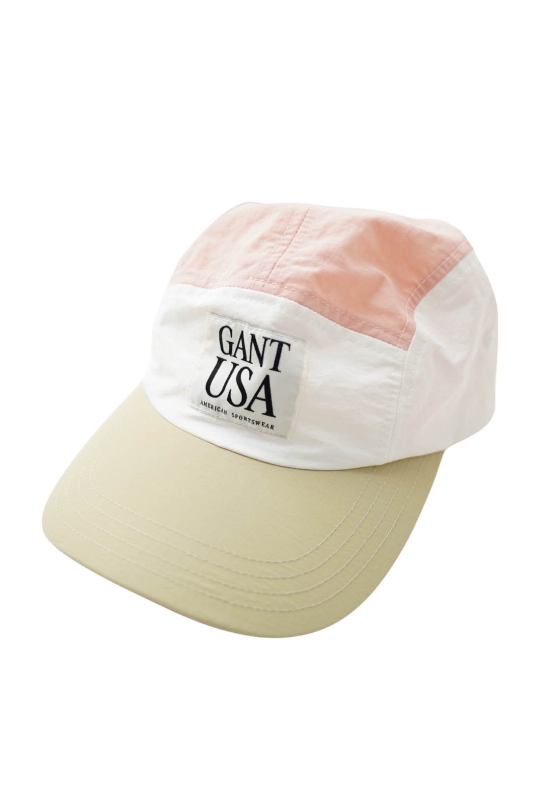 Gant White, Pink and Beige USA American Sportswear Cap