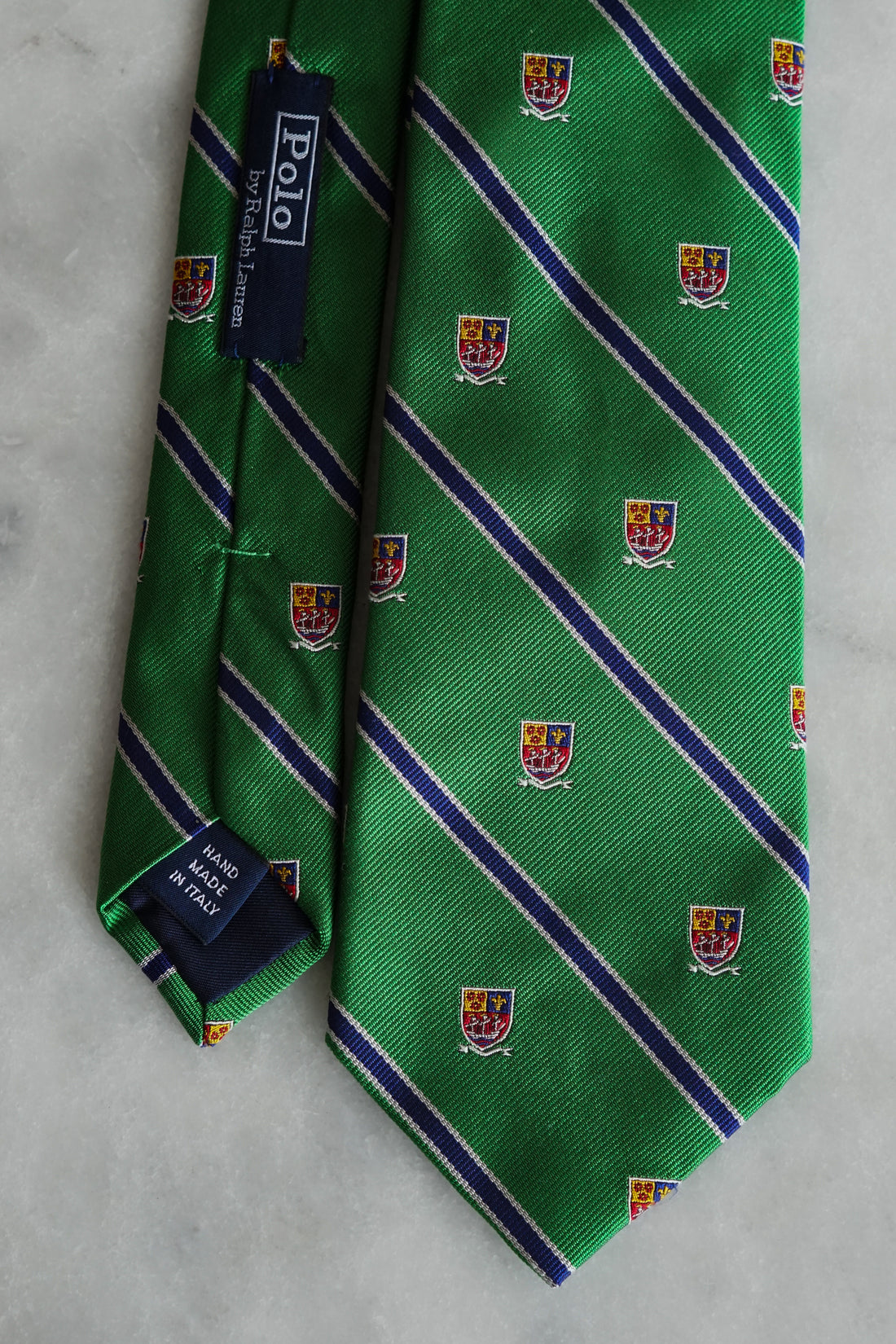 Ralph Lauren Green Club Tie