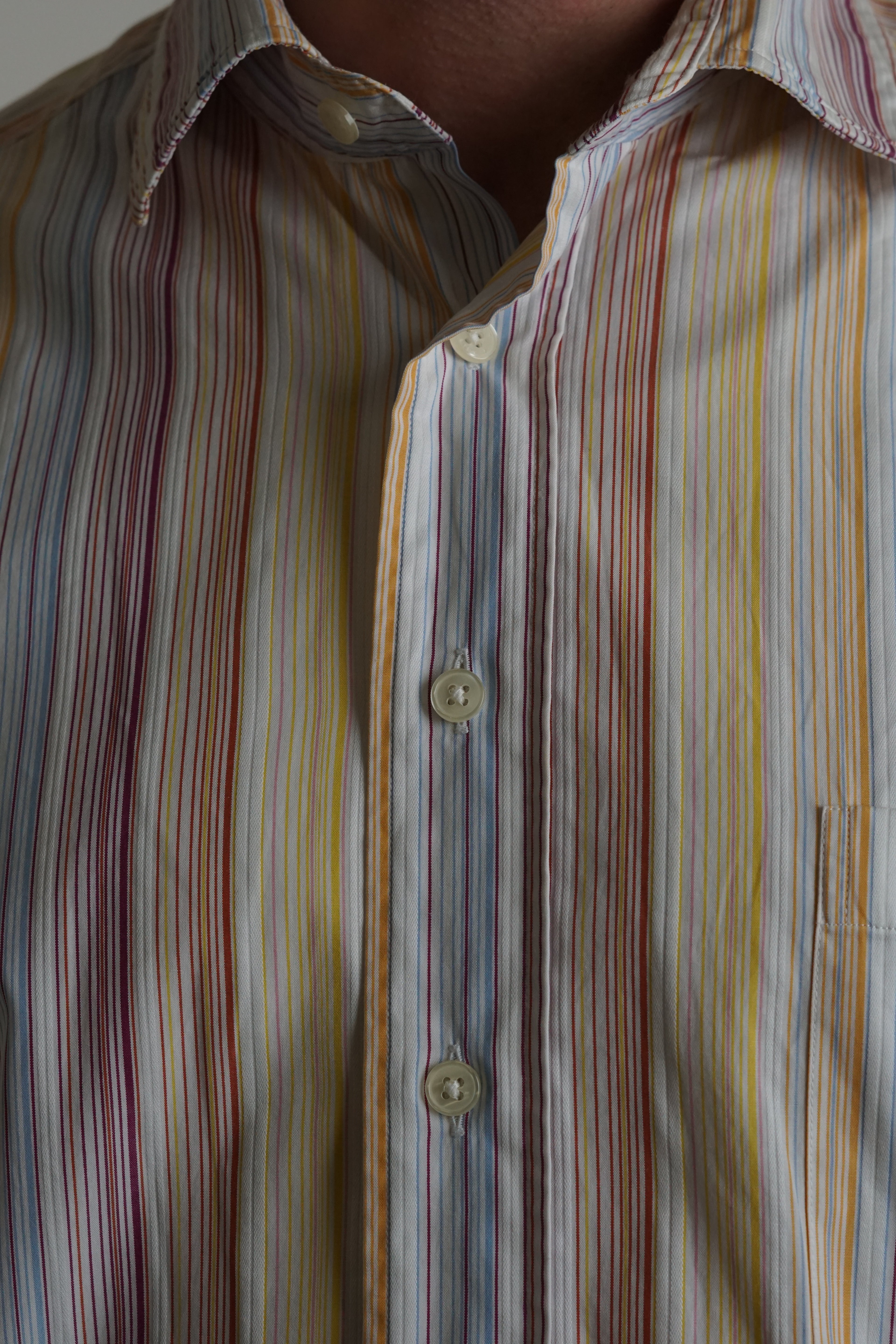 Gant Multicolour Liberty Bell Poplin Regular Fit Striped Short Sleeved Shirt