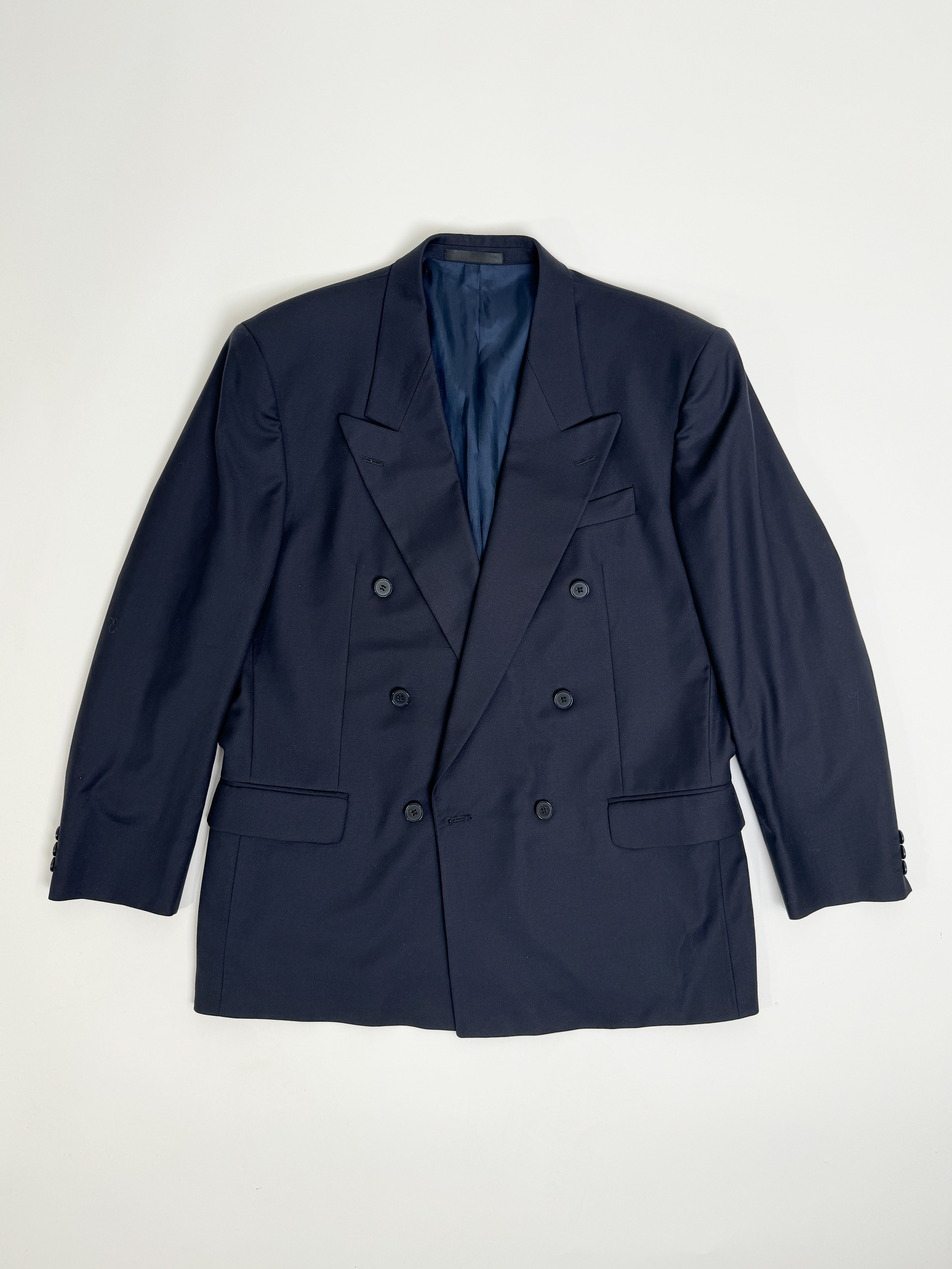 Tiger of Sweden Navy Double-Breasted Blazer