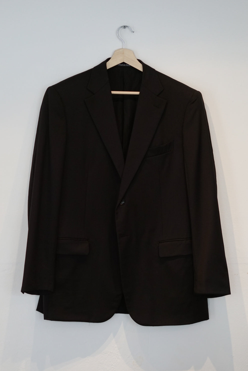 Pal Zileri Darkgrey Merino Wool Blazer