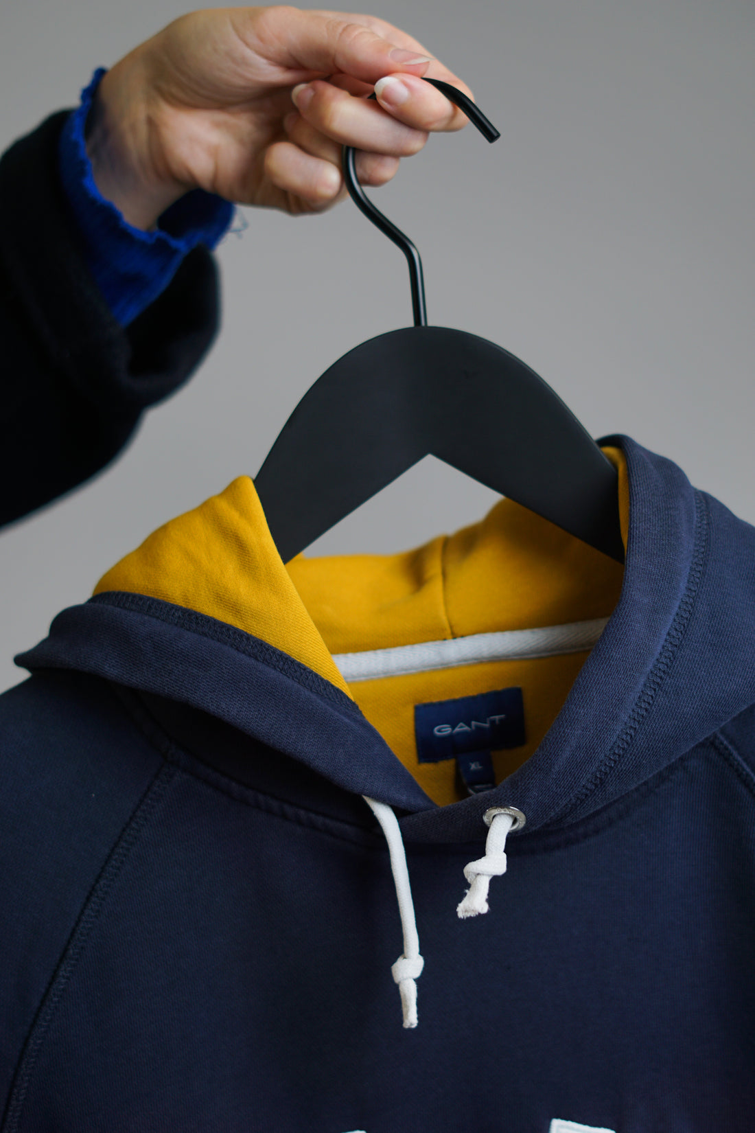 Gant Navy Hoodie Sweatshirt