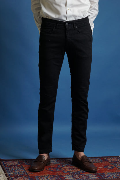 Sunwill Black Cotton Jeans