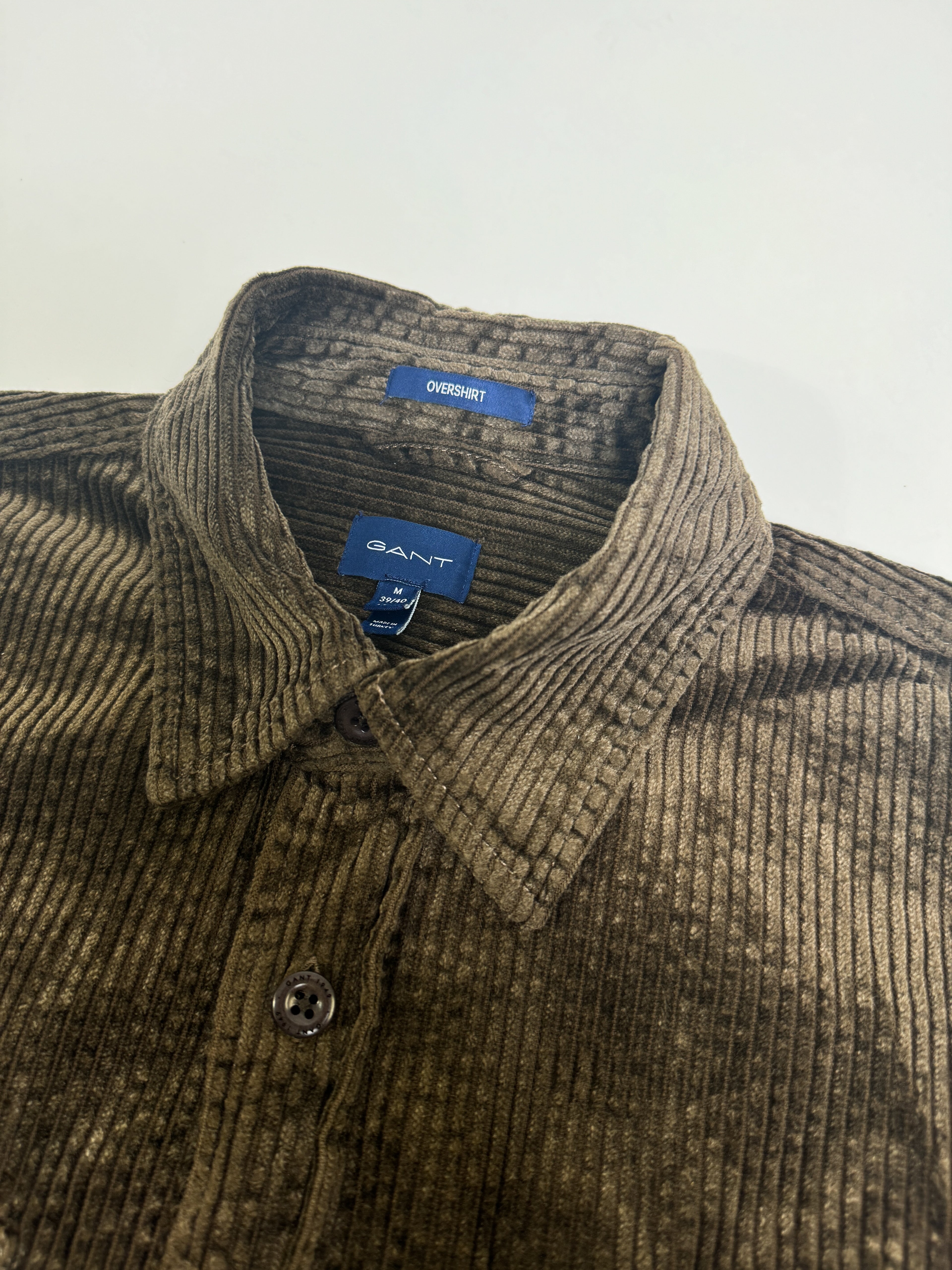 Gant Rich Green Corduroy Overshirt