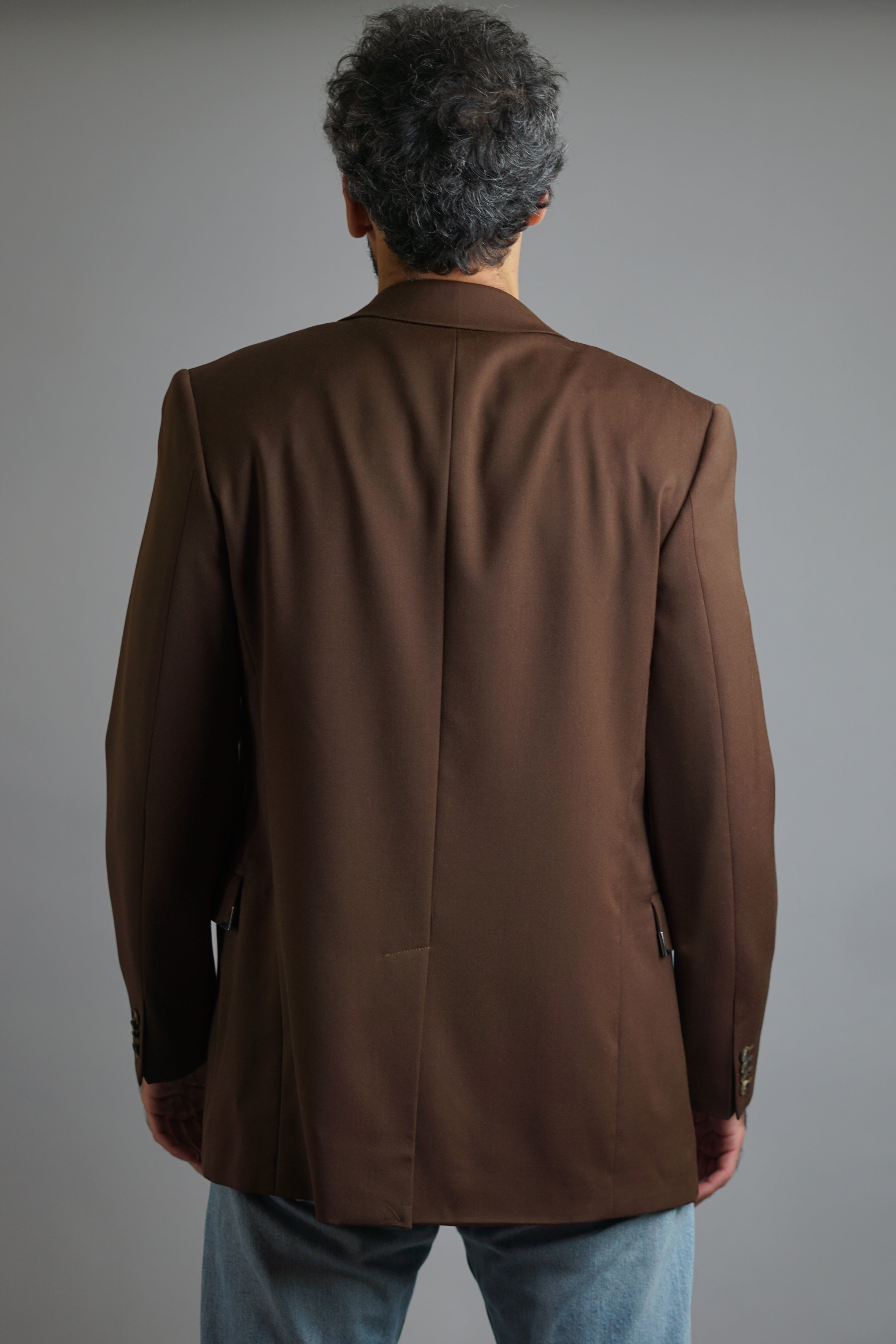 Han Kjøbenhavn Brown Boxy Double Breasted Blazer