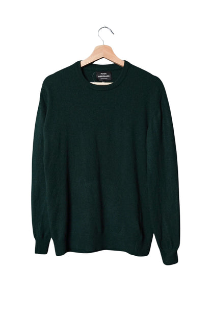 Mads Nørgaard Darkgreen Eco Wool O-neck Knit