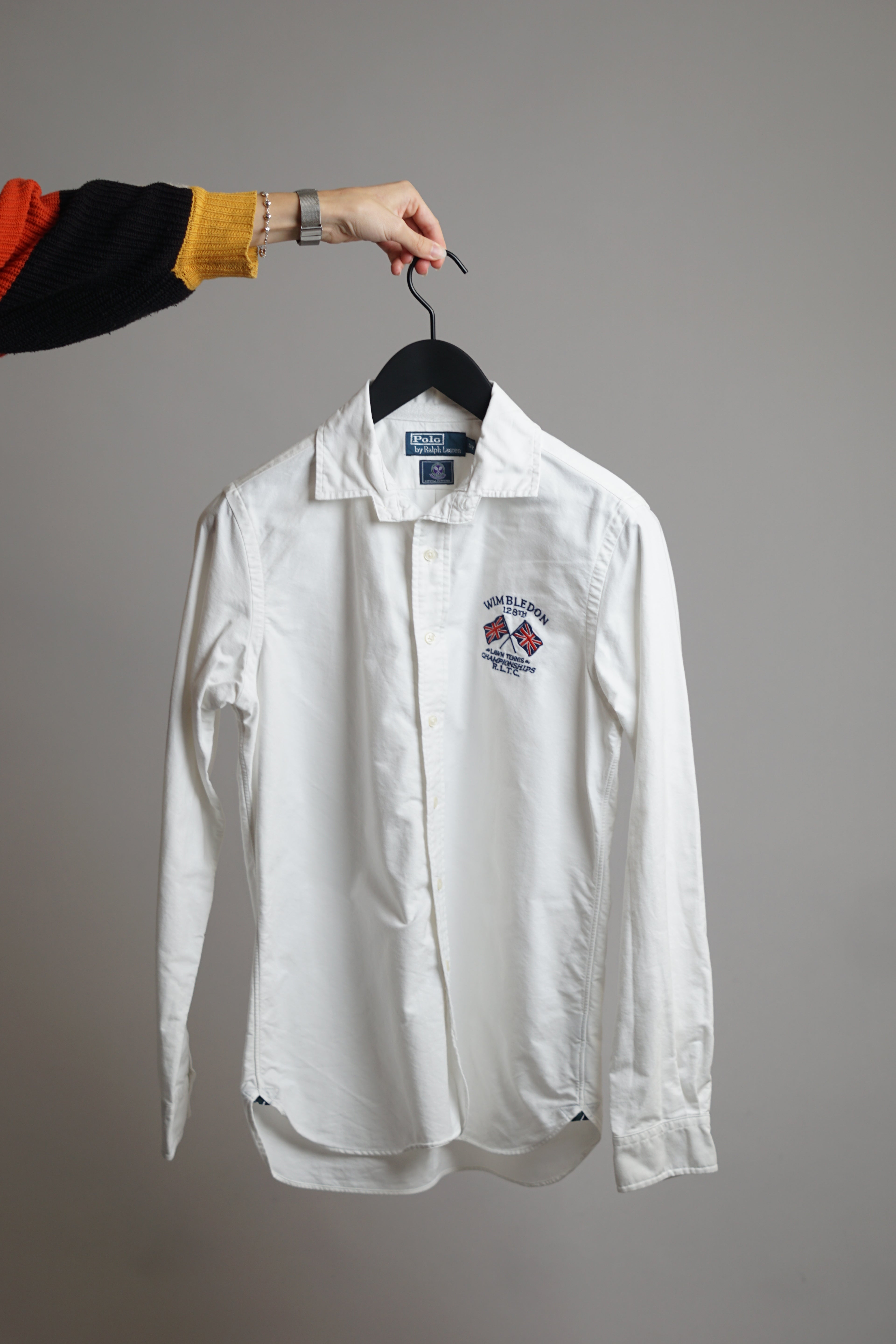 Ralph Lauren White 128th Wimbledon Shirt