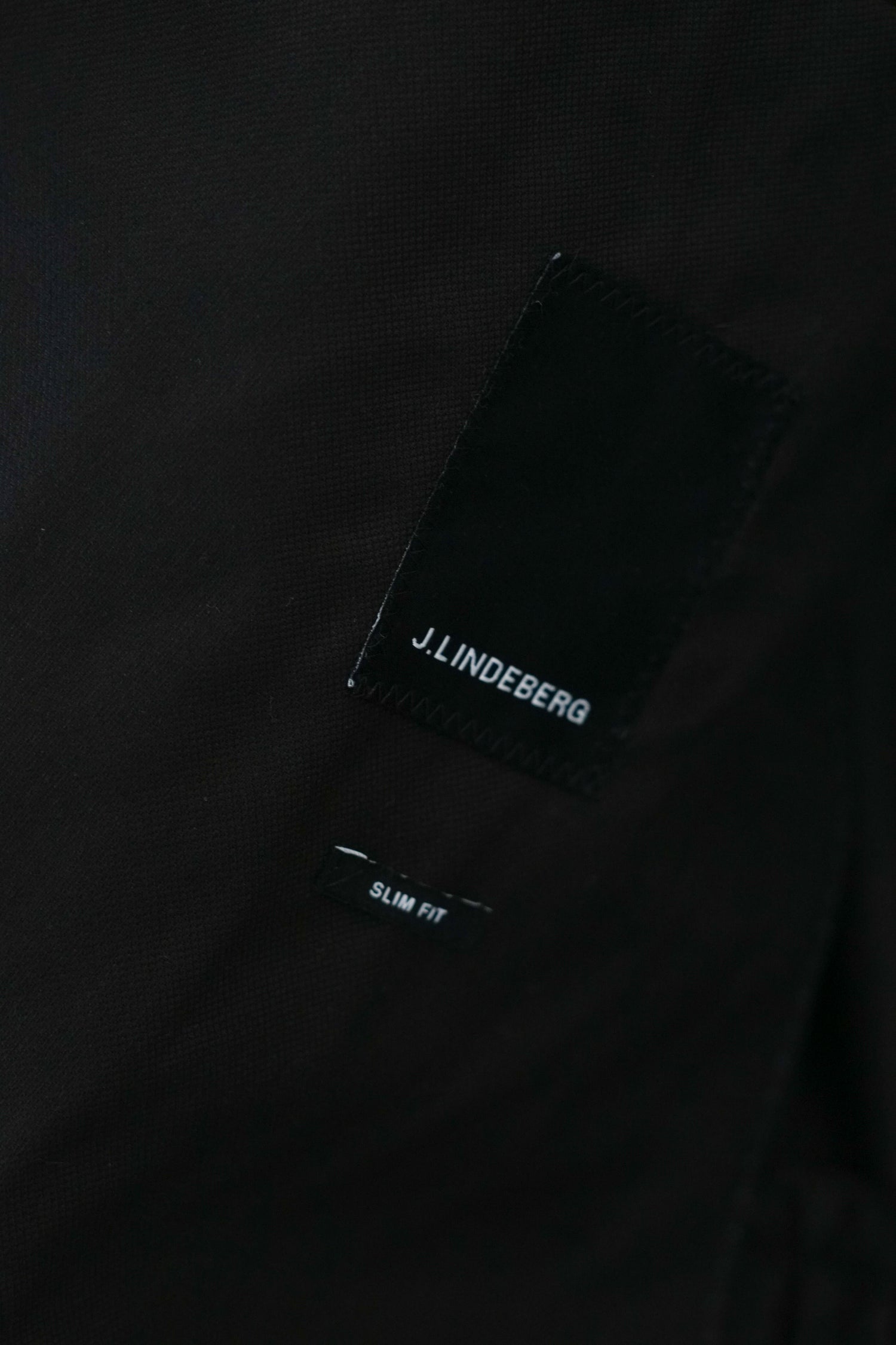 J. Lindeberg Black Gold Button Blazer