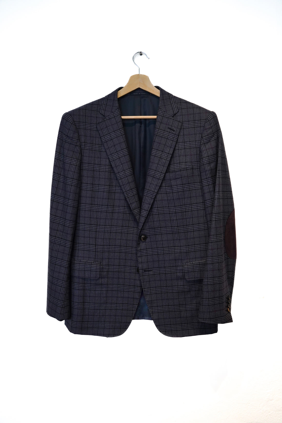 Pal Zileri Blue Checkered Blazer