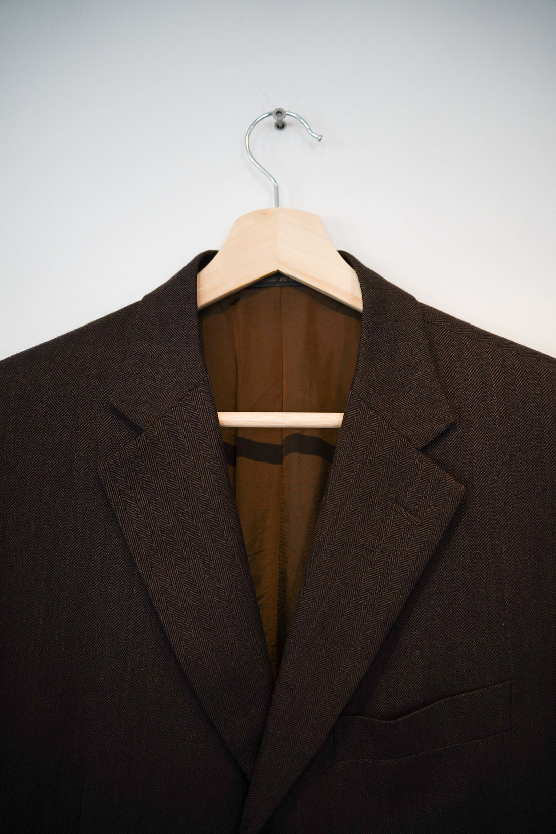 Pal Zileri Brown Wool Blazer