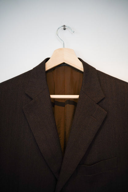 Pal Zileri Brown Wool Blazer
