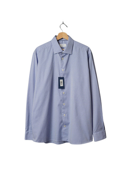 Eton Light Blue Slim Business Cotton Shirt