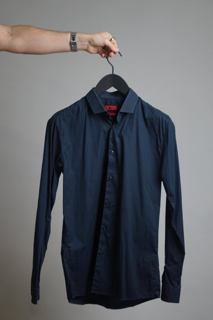 Hugo Boss Dark Blue Slim Shirt