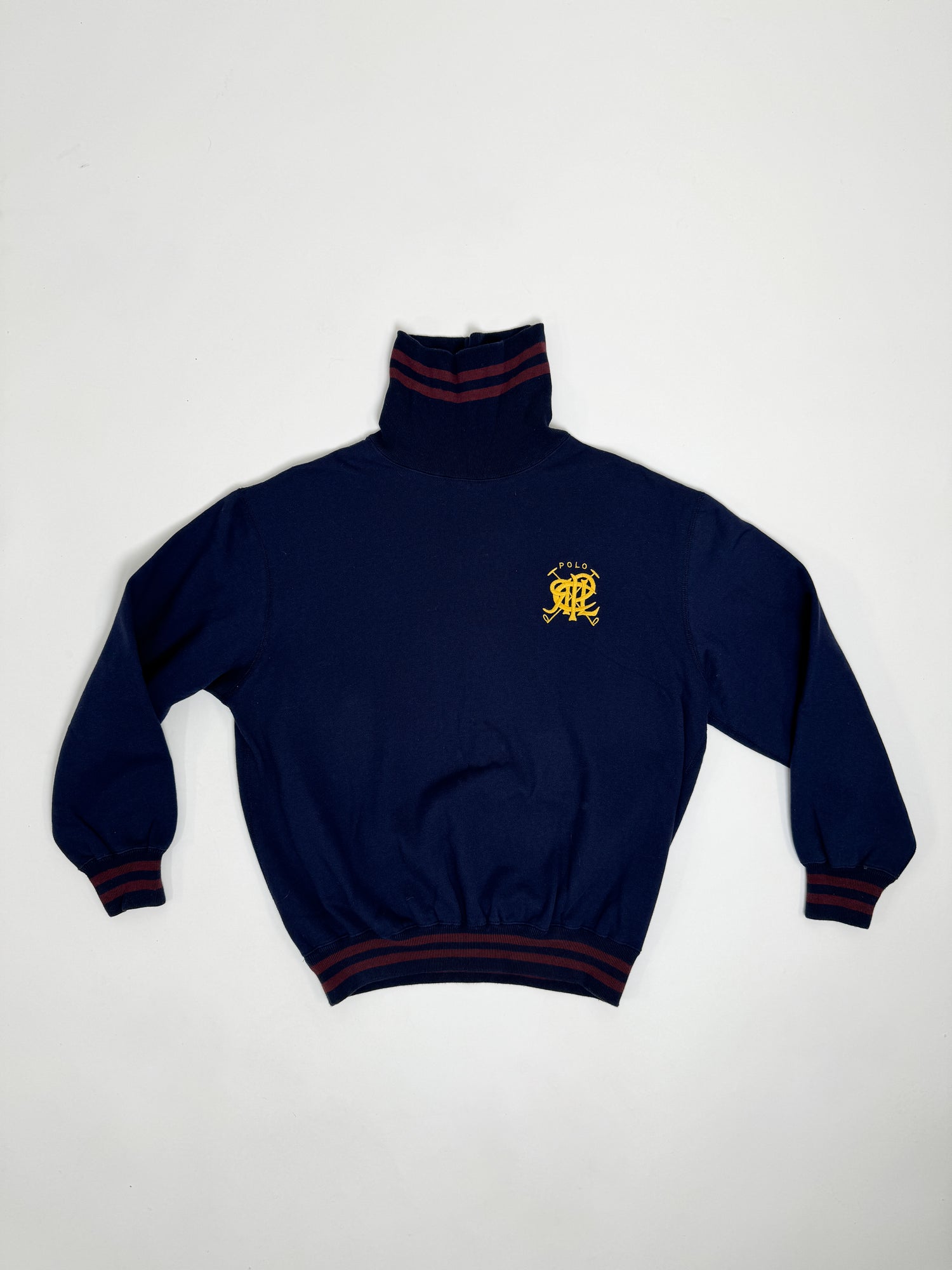 Polo Ralph Lauren Navy Crest Turtleneck