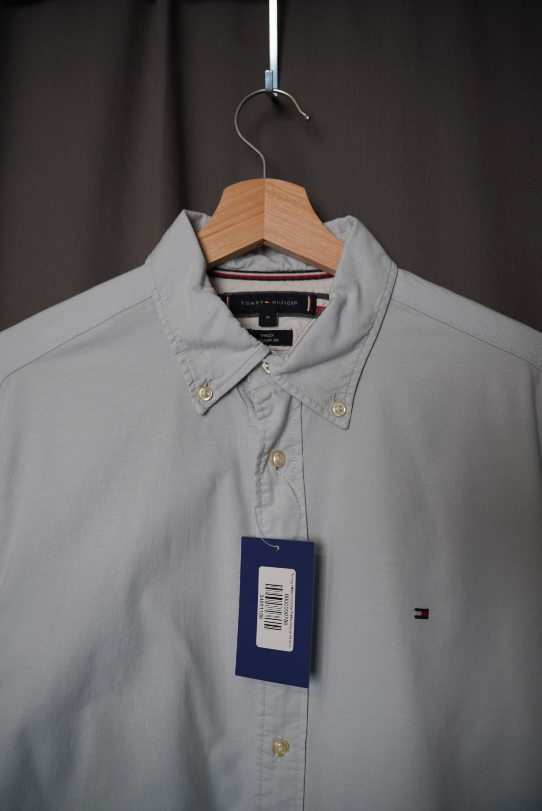 Tommy Hilfiger Lightblue THflex Regular Fit Shirt