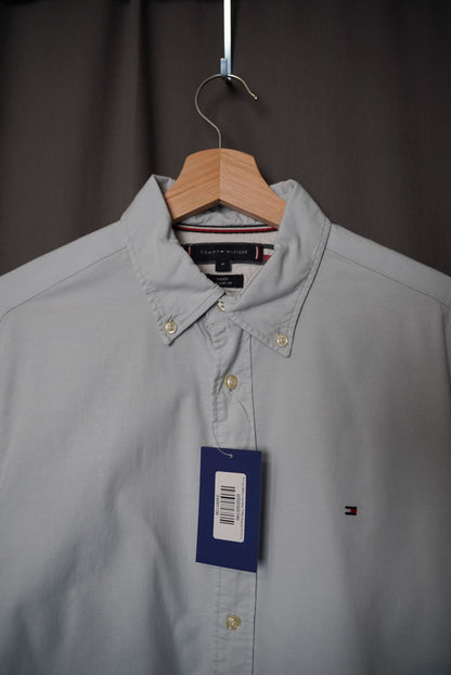 Tommy Hilfiger Lightblue THflex Regular Fit Shirt