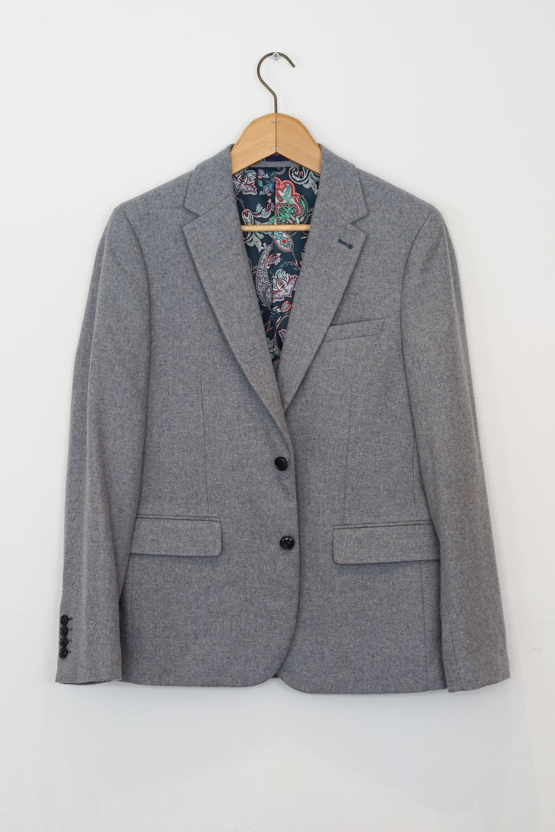 Harry Brown London Lightgrey Slim Fit Blazer