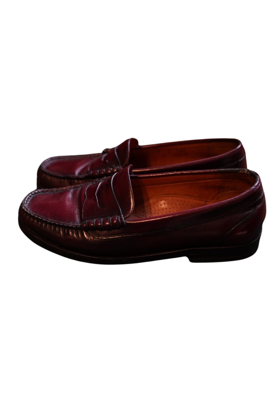 Cole Haan Cognac Leather Loafers